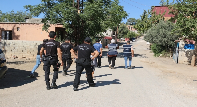 Hatay’da ”narko alan” uygulamasında 8 zanlı yakalandı