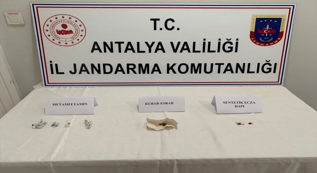Manavgat’ta üzerinde uyuşturucu ele geçirilen şüpheli gözaltına alındı