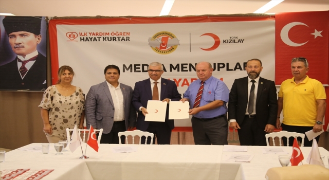 Adana’da gazetecilere yönelik ilk yardım eğitimi protokolü imzalandı