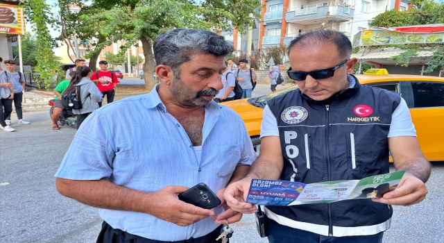 Osmaniye’de polis, okul çevrelerinde narkotik denetimi yaptı