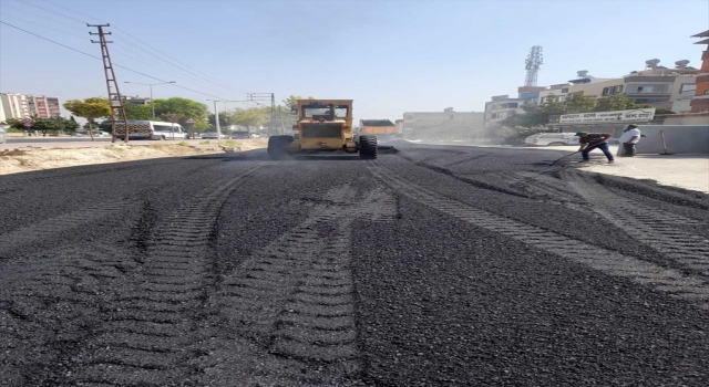 Toroslar’da yol bakım çalışmaları sürüyor