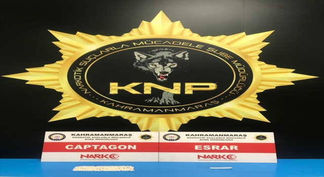 Kahramanmaraş’ta uyuşturucu operasyonunda bir zanlı tutuklandı