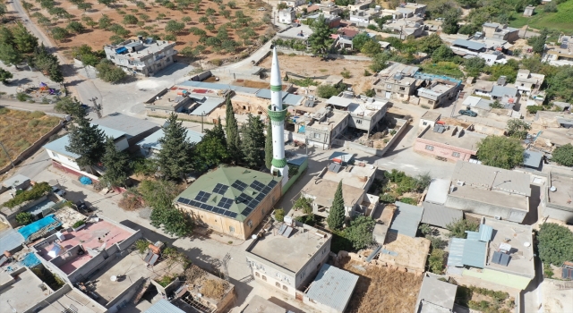 Gaziantep’te cami ve sosyal tesis güneşle aydınlanacak