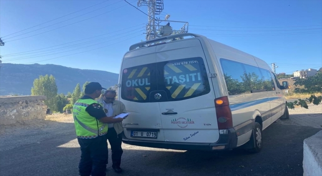 Adana’da okul çevresinde denetim yapıldı