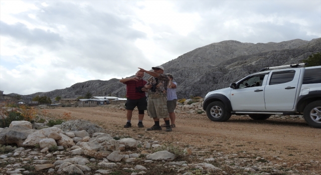 Akseki’de İngiliz turistler kuş gözlemi yaptı