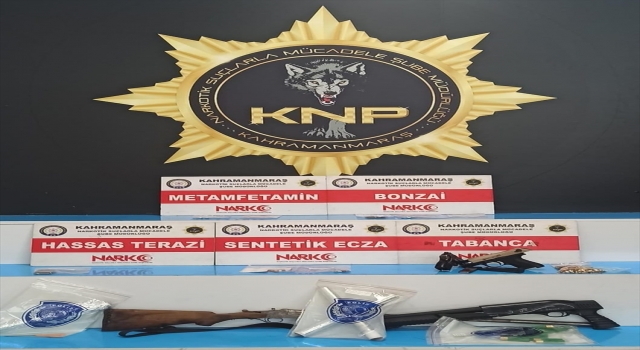 Kahramanmaraş’ta uyuşturucu operasyonunda 5 şüpheli yakalandı