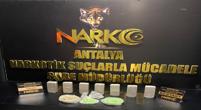 Antalya’da uyuşturucu operasyonunda 2 şüpheli yakalandı