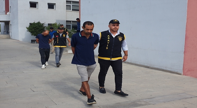 Adana’da yakalanan 8 hırsızlık zanlısı tutuklandı