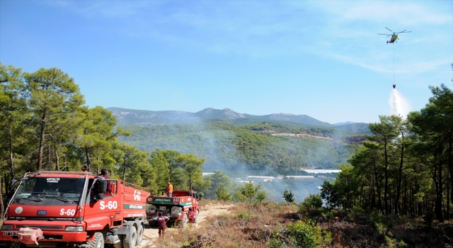 Antalya’da çıkan orman yangını kontrol altına alındı