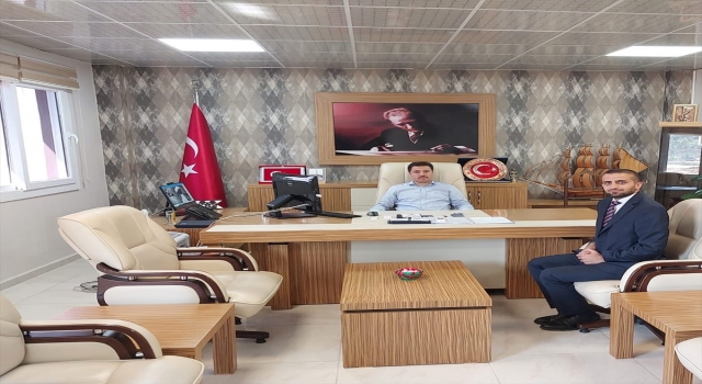 Yayladağı Kaymakamı Gökçe’ye, İlçe Müftüsü Şimşek’ten ziyaret