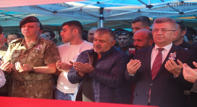 Şehit Uzman Çavuş Kürşat Sert, Kahramanmaraş’ta son yolculuğuna uğurlandı