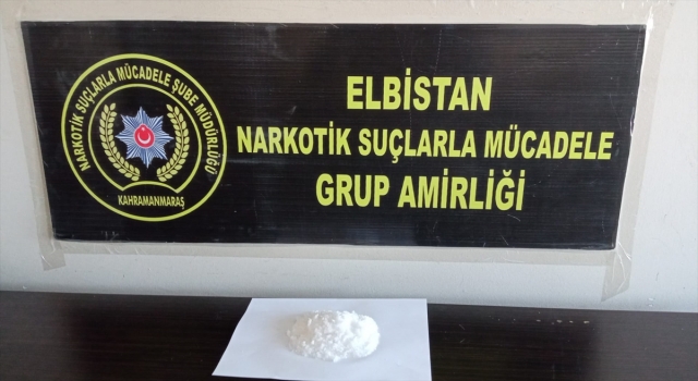Kahramanmaraş’ta uyuşturucu operasyonunda yakalanan 2 şüpheli tutuklandı