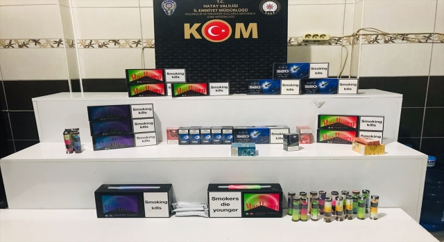Hatay’da kaçakçılık operasyonunda 2 kişi gözaltına alındı