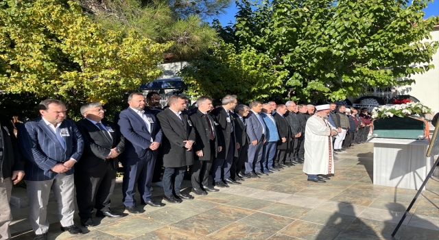Antalya’da iş insanı Ali Metin Duruk son yolculuğuna uğurlandı
