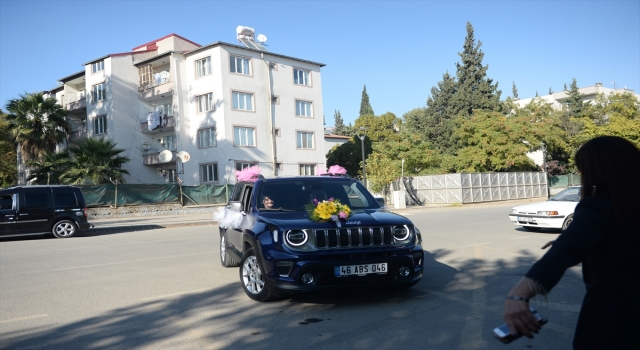 Kahramanmaraş’ta down sendromlu genç kızın gelinlik hayali gerçek oldu