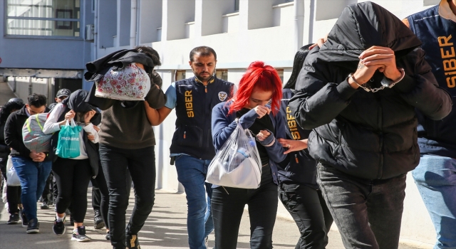 Adana merkezli dolandırıcılık operasyonunda 17 zanlı tutuklandı