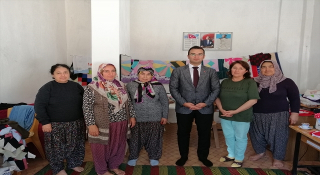 Sumbas Kaymakamı Taşkıran, kursiyerlerle bir araya geldi