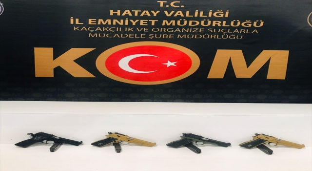 Hatay’da silah kaçakçılığı operasyonunda bir şüpheli yakalandı