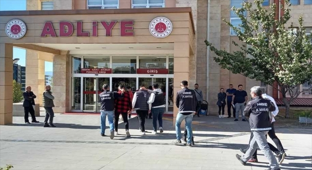 Kahramanmaraş’ta uyuşturucu operasyonunda 7 zanlı tutuklandı