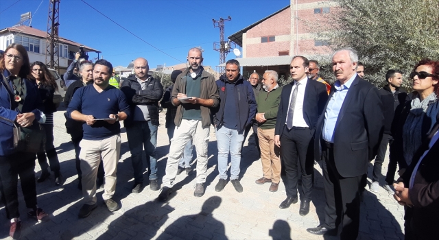 IFAD Türkiye Direktörlüğü heyeti, Tufanbeyli’de incelemede bulundu