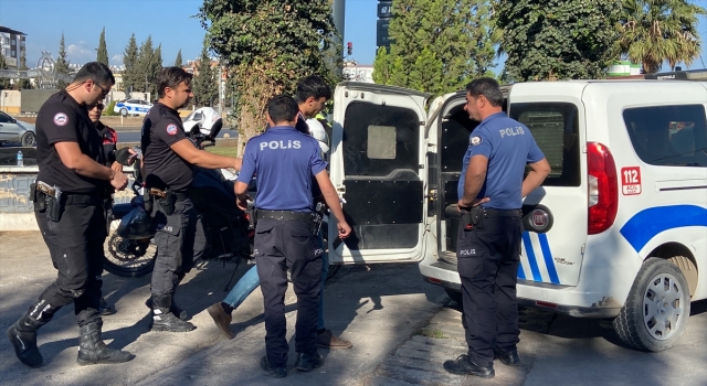 Hatay’da çalıntı motosikletle kaçmaya çalışan şüpheli yakalandı