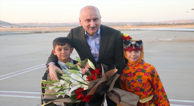 Ulaştırma ve Altyapı Bakanı Adil Karaismailoğlu, Gaziantep’te: