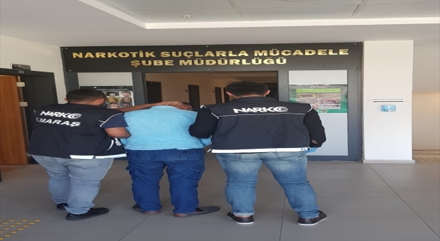 Kahramanmaraş’taki uyuşturucu operasyonunda 1 zanlı tutuklandı