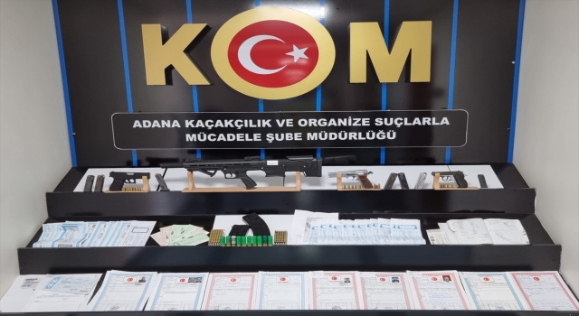 Adana’da tefecilik operasyonunda 16 zanlı yakalandı