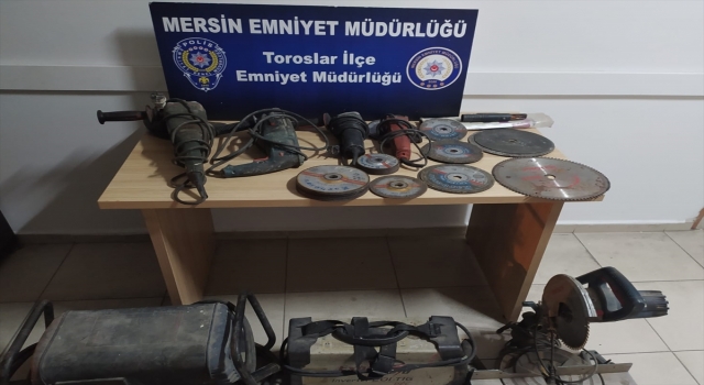 Mersin’de hırsızlık yaptıkları iddia edilen 2 zanlı yakalandı