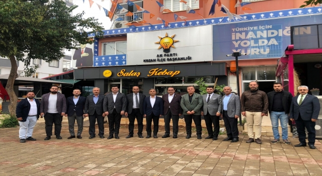 AK Parti Adana Milletvekili Abdullah Doğru, Kozan’da ziyaretlerde bulundu