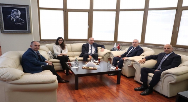 Fransa’nın Ankara Büyükelçisi Herve Magro’dan İskenderun Belediyesine ziyaret