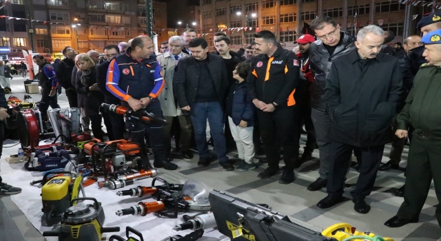 AFAD’dan ”Deprem Anı Ülke Tatbikatı”