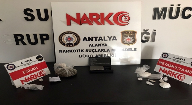Antalya’da uyuşturucu operasyonunda 12 şüpheli yakalandı