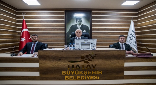 Hatay Büyükşehir Belediyesi kasım ayı meclis toplantısı ikinci oturumu yapıldı