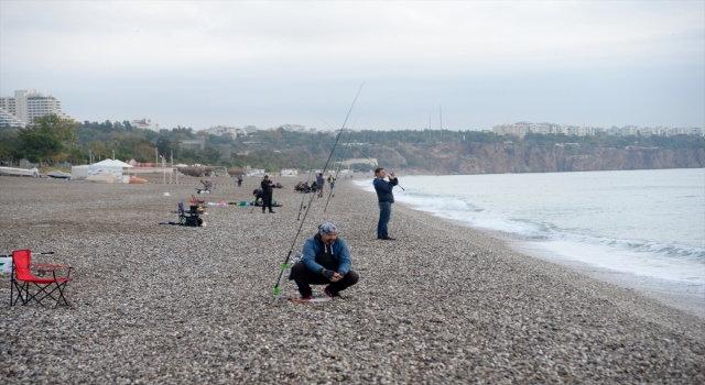 Antalya’da balon balığı avlama yarışması düzenlendi