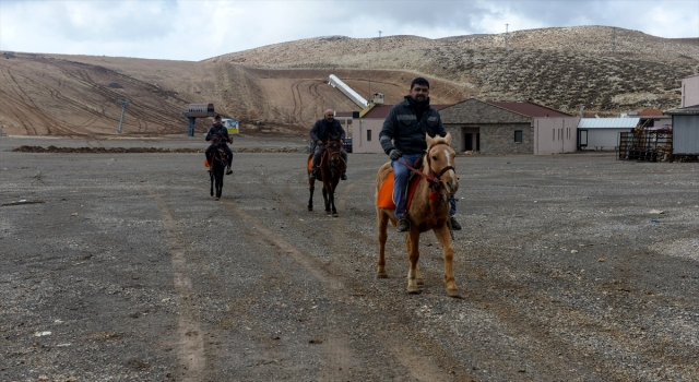 Kahramanmaraş’taki Yedikuyular Kayak Merkezi yeni sezona hazır