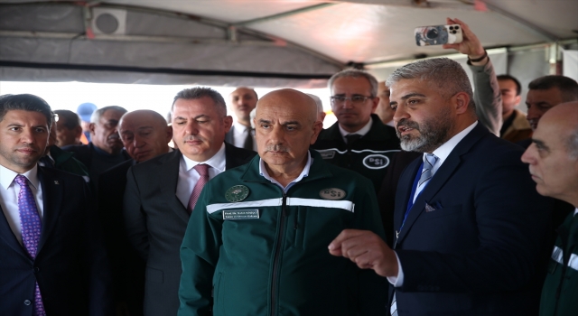 Tarım ve Orman Bakanı Kirişci, Adana’daki sulama projelerini inceledi: