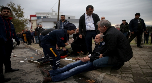 Kahramanmaraş’ta 5 aracın karıştığı kazada 15 kişi yaralandı