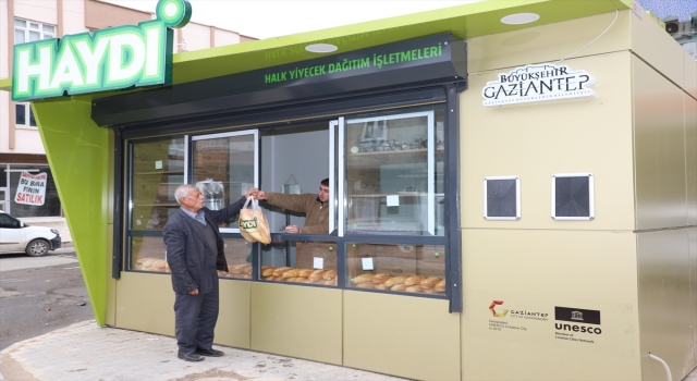Nizip’te ”HAYDİ” ekmek büfeleri satışa başladı