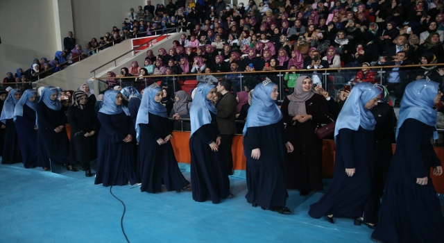 Kahramanmaraş’ta hafızlık eğitimini tamamlayan 600 öğrenci için icazet töreni yapıldı