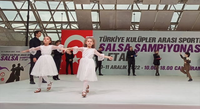 Antalya’da Türkiye Kulüpler Arası Sportif Salsa Şampiyonası düzenlendi