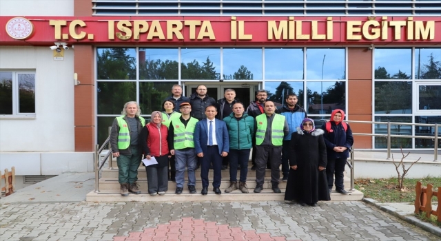 Isparta Milli Eğitim AKUB Ekibi Kumluca’ya hareket etti