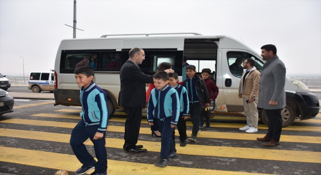 Gaziantep’te 20 öğrenci ilk kez uçağa binmenin heyecanını yaşadı
