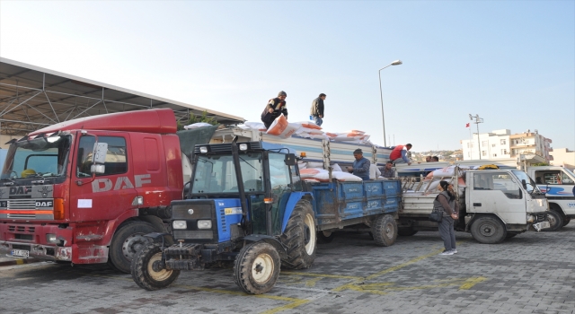 Mersin’de besicilere 18 bin ton yemlik arpa dağıtımı başladı