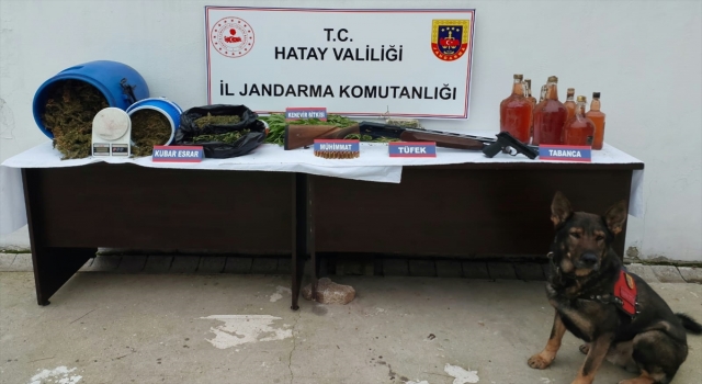 Hatay’da 30 kilogram esrar ele geçirildi, 2 şüpheli yakalandı