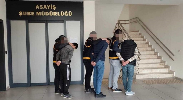 Kahramanmaraş’ta hırsızlık iddiasıyla 4 şüpheli tutuklandı