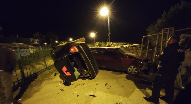 Adana’daki trafik kazasında 1 kişi yaralandı
