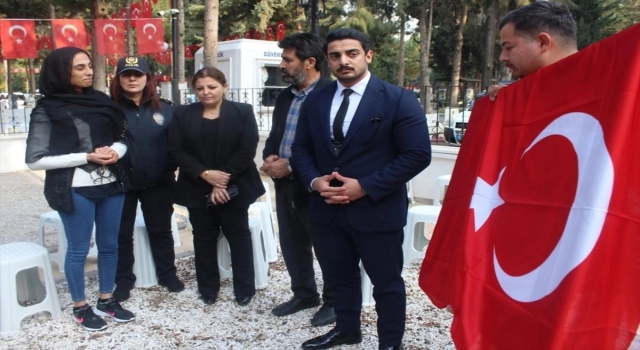 Mersin’de şehit polis memuru Sedat Gezer için mevlit okutuldu