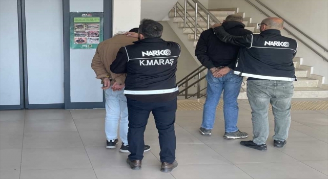 Kahramanmaraş’ta uyuşturucu operasyonunda yakalanan zanlı tutuklandı