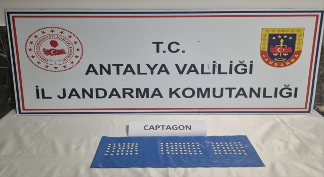 Antalya’da uyuşturucu operasyonunda 1 kişi tutuklandı